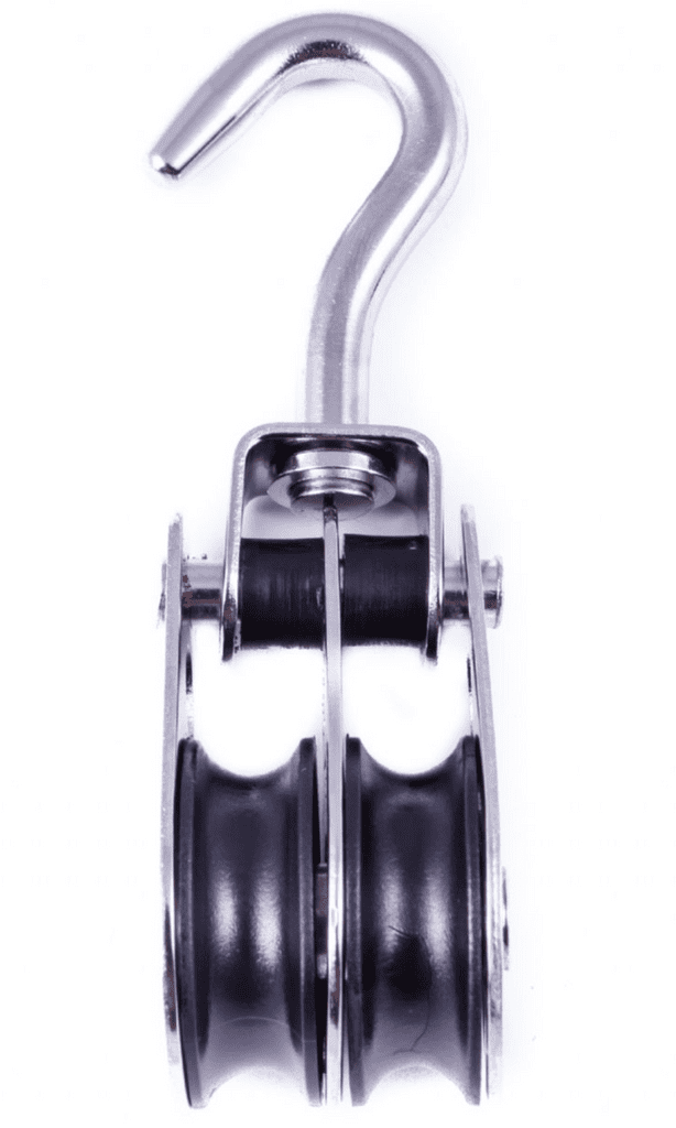 Sea Sure, 00.22 25mm Double Swivel Hook Block