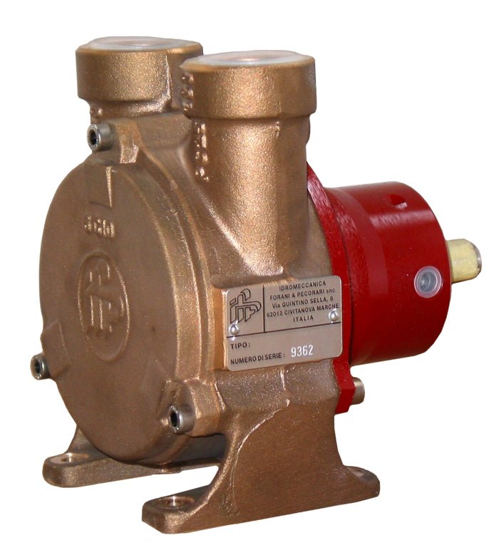 ChasNewensMarine, 1" Bronze Regenerative Turbine Pump Bare shaft, Direction of rotation can be reversed. Manual clutch option available. -  PC25