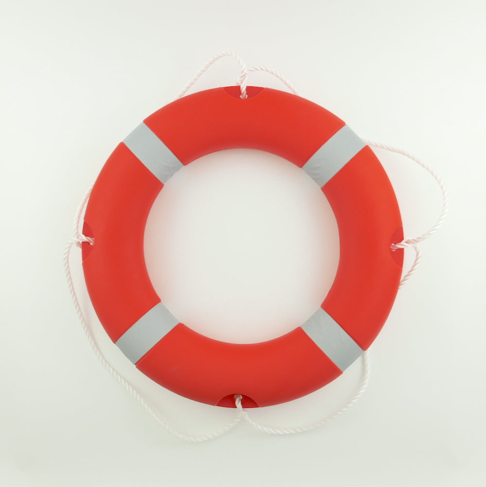 ChasNewensMarine, 1.5 kg Lifebuoy Ring, Medium 58cm, SOLAS MED Compliant