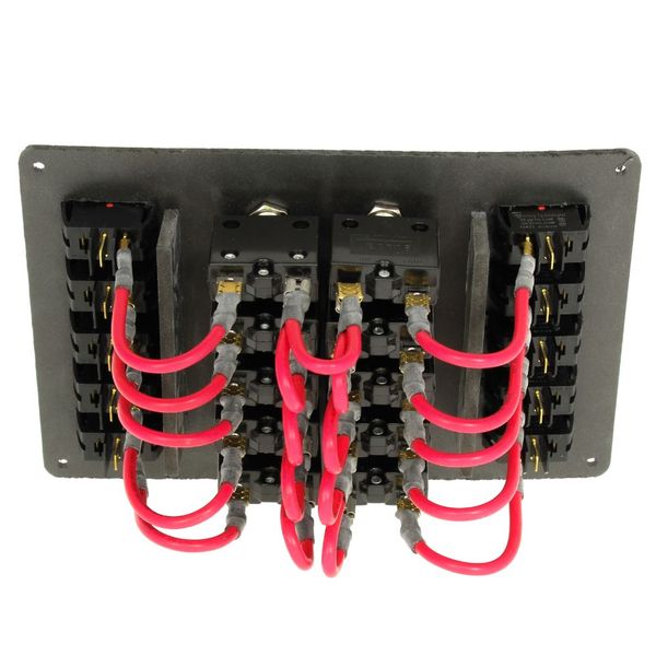 ChasNewensMarine, 10 Way Circuit Breaker Switch Panel - GSDC04