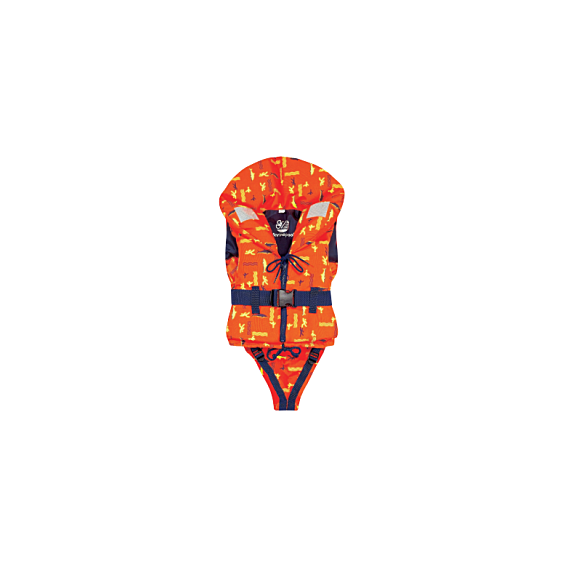 Marinepool, 100N ISO Freedom foam lifejacket 10-20kg - fish print