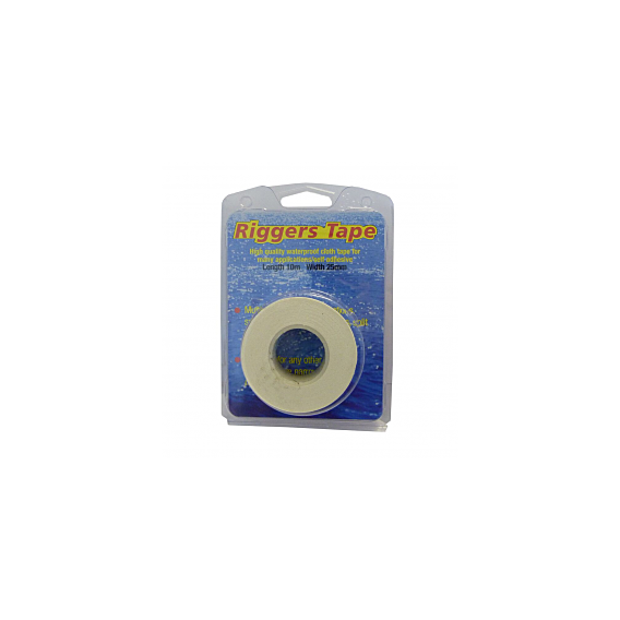 CC Tapes, 10m X 25mm - White Riggers Tape