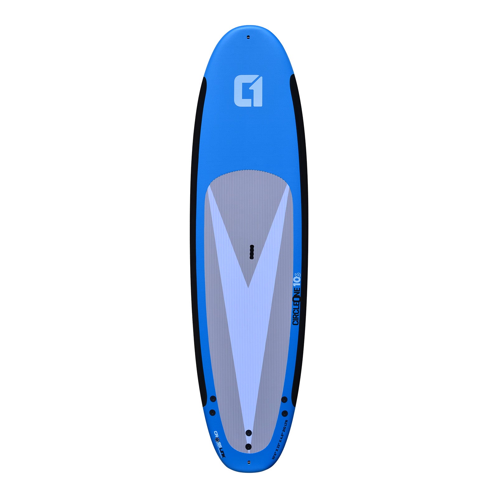 Circle One, 10′ 6″ Soft-Top Stand Up Paddle Board