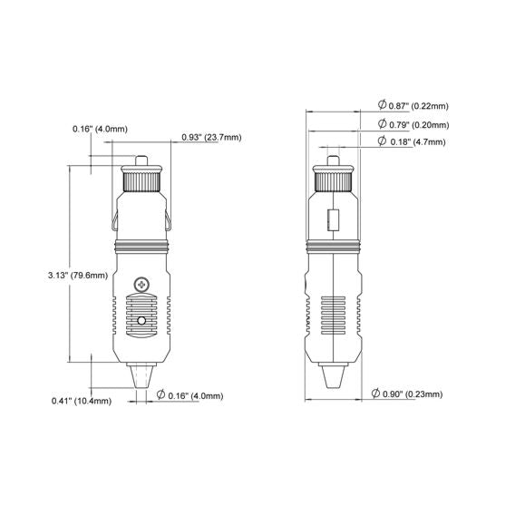 Blue Sea Systems, 12 Volt Plug