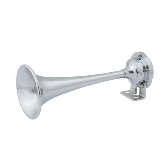 Marinco, 12V Chrome Plated Single Trumpet Mini Air Horn