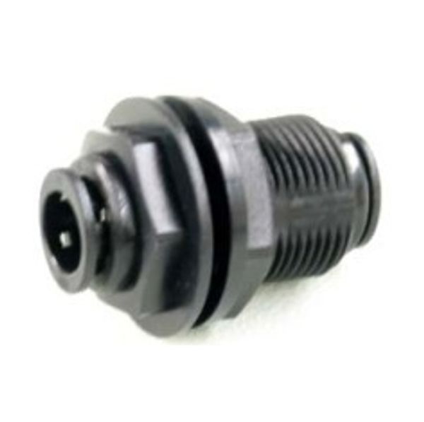 W4, 12mm Push Fit Equal Bulkhead Connector - 41212L