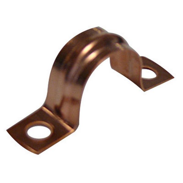 AG, 1/4" Pipe Clip Copper x 10 K940250