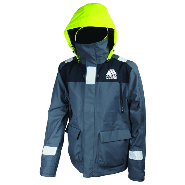 AquaMarine, 15K Offshore Jacket Grey Large  JK569 Grey  L  AQM15KOJGLRG