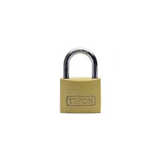 IFAM, 15mm brass padlock AISI 304 Hardened Shackle