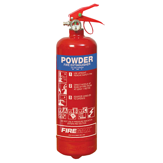 Fire Chief, 1kg ABC Dry Powder Extinguisher 8A 34B MED