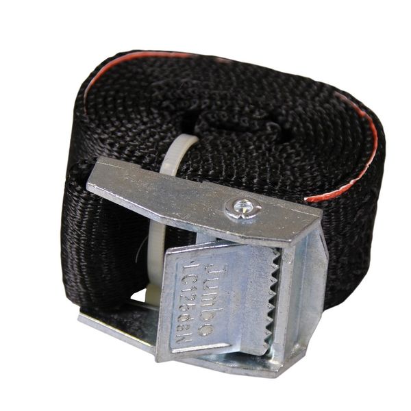 Jumbo, 1m Black Retainer Strap and Buckle - TF-200100