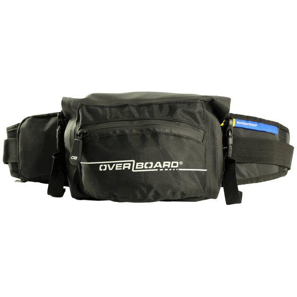 Overboard, 2 Litre Waist Pack Black Waterproof  OB1049BLK  OB1049BLK