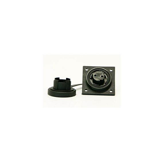 Index Marine, 2 Pin Low-Flange Socket & Cap