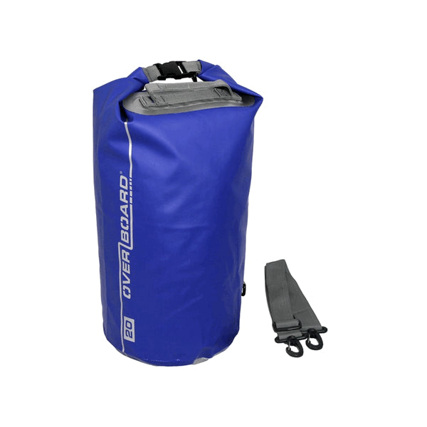 Overboard, 20 Litre Dry Tube Bag Blue Waterproof 40cm x 24cm