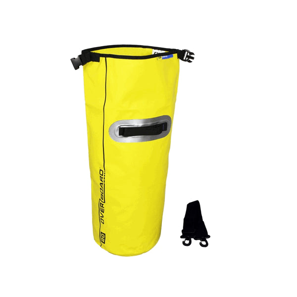 Overboard, 20 Litre Dry Tube Bag Yellow Waterproof 40cm x 24cm