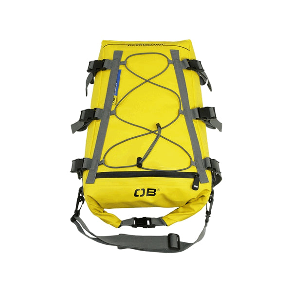 Overboard, 20 Litre Kayak Deck Bag Yellow Waterproof 43cm x 14cm