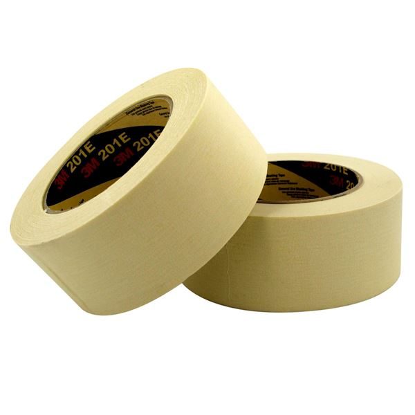 3M, 3M 201E PREMIUM 80°c G.P MASKING TAPE 18mm X 50M (Minimum Order Quantity - 48)