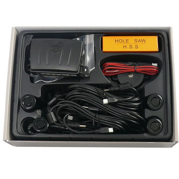 Park Safe, 4 Eye Reverse Sensor Kit Matt Black - PS740M