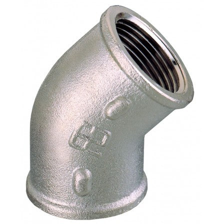 Guidi, 45° elbow F-F     Nickel-plated brass