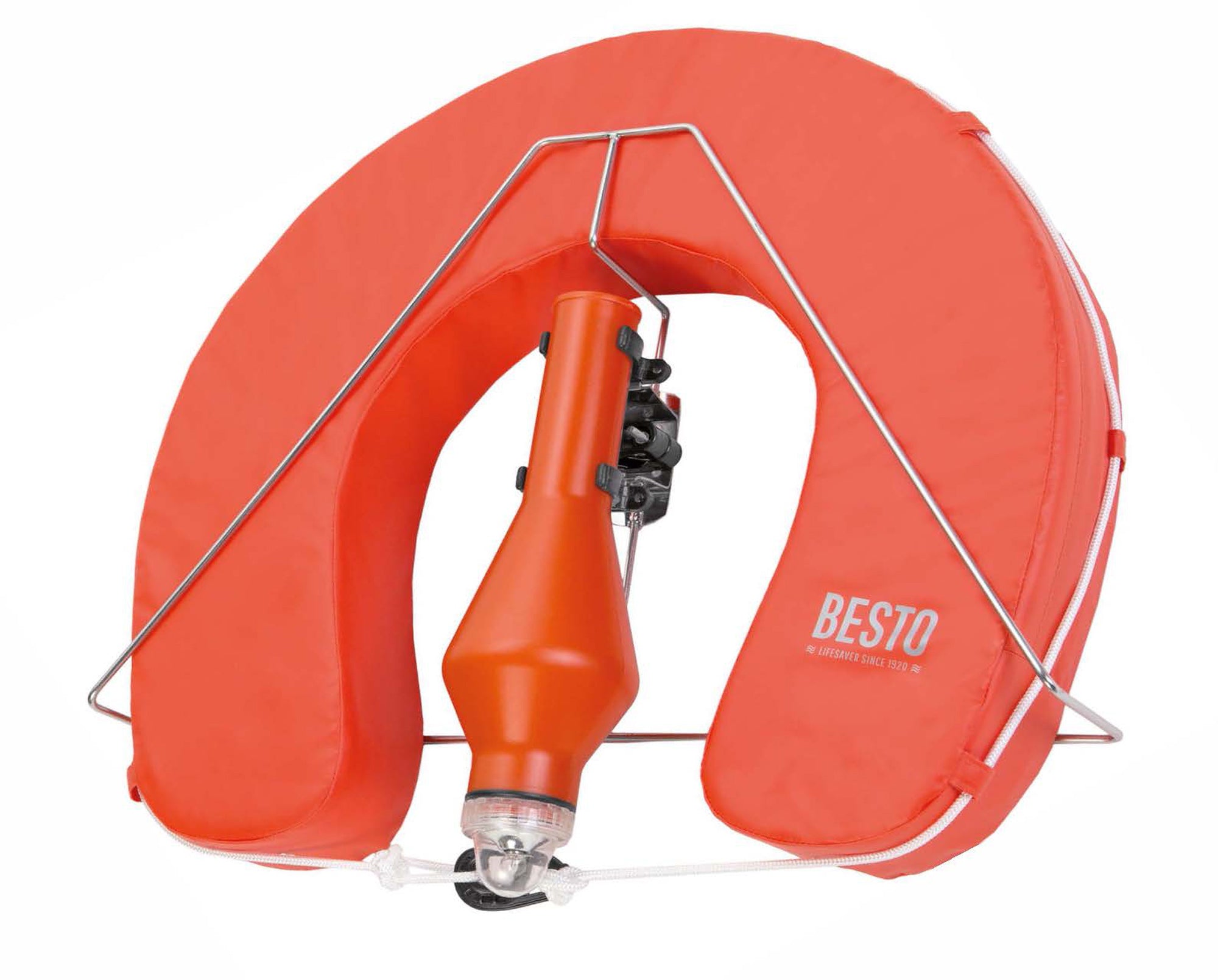 BESTO, BESTO BUOY SET WIPE CLEAN ORANGE Horse shoe buoy Orange