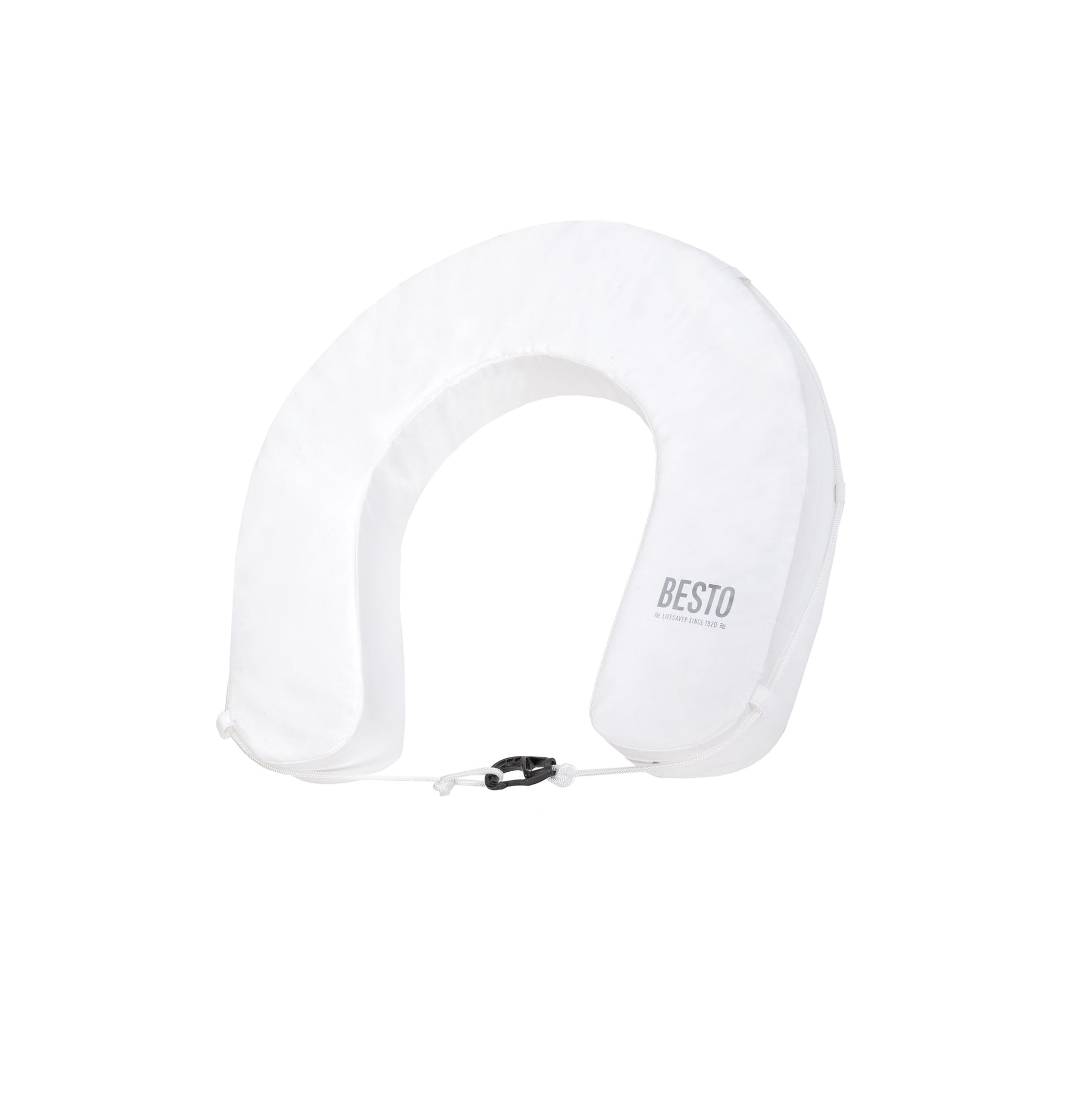 BESTO, BESTO BUOY WIPE CLEAN WHITE Horse shoe buoy White