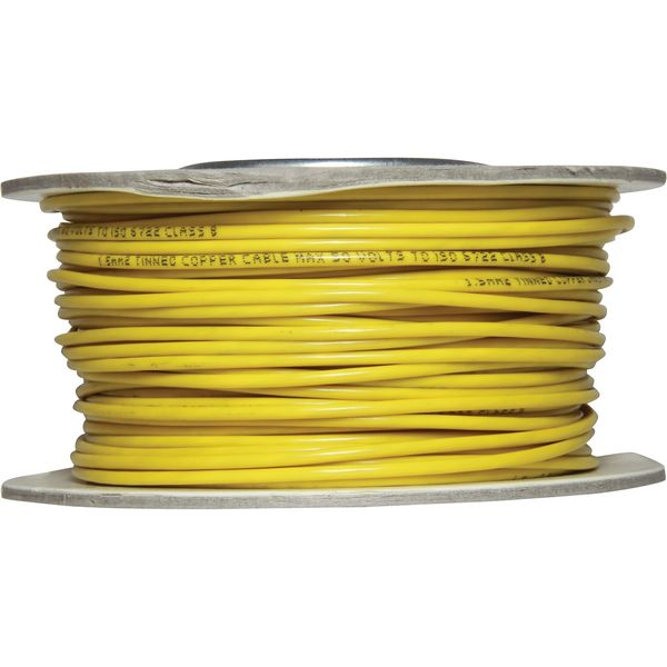 Oceanflex, Oceanflex 1 Core Tinned Cable 21/0.30 1.5mm2 50m Yellow