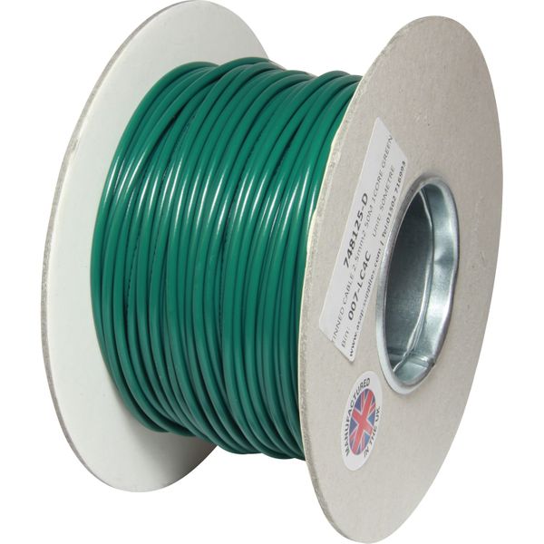 Oceanflex, Oceanflex 1 Core Tinned Cable 35/0.30 2.5mm2 50m Green