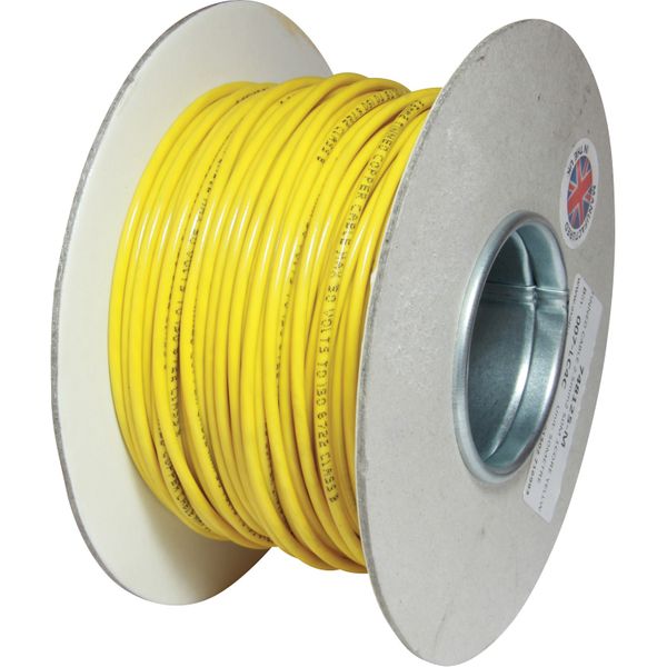 Oceanflex, Oceanflex 1 Core Tinned Cable 35/0.30 2.5mm2 50m Yellow