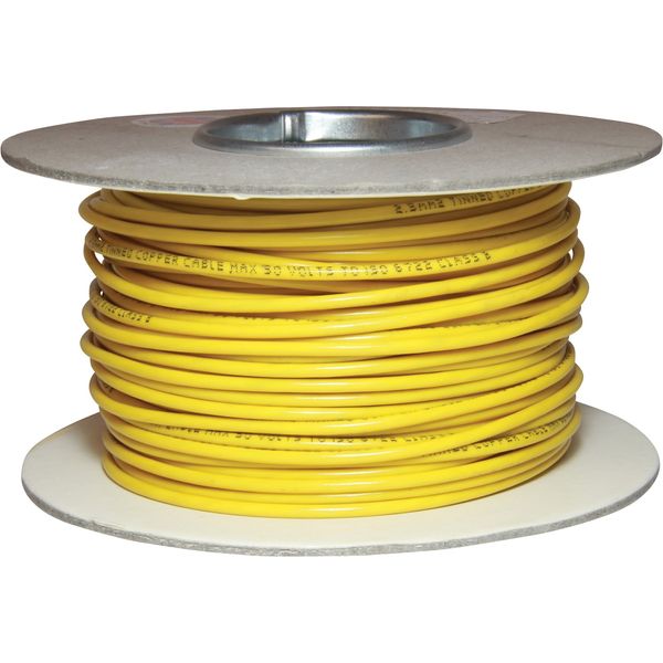 Oceanflex, Oceanflex 1 Core Tinned Cable 35/0.30 2.5mm2 50m Yellow