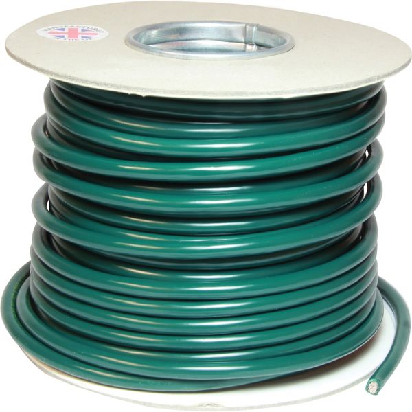 Oceanflex, Oceanflex 1 Core Tinned Cable 80/0.40 10mm2 30m Green