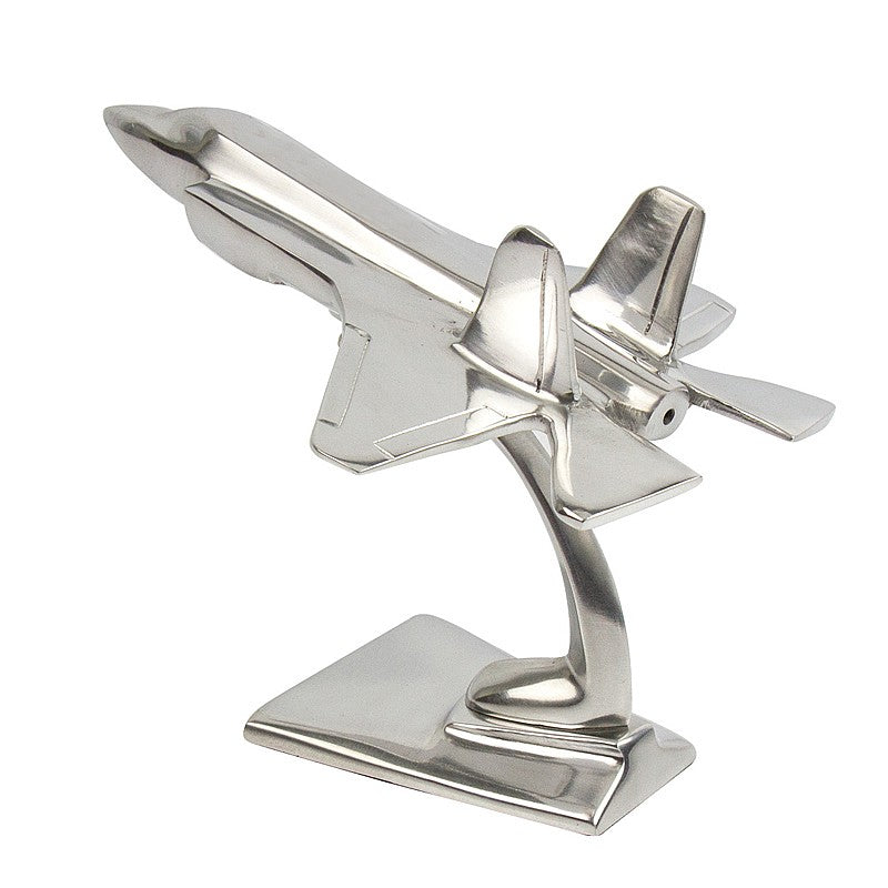 Nauticalia, Wingspan Aluminium F-35B Sculpture